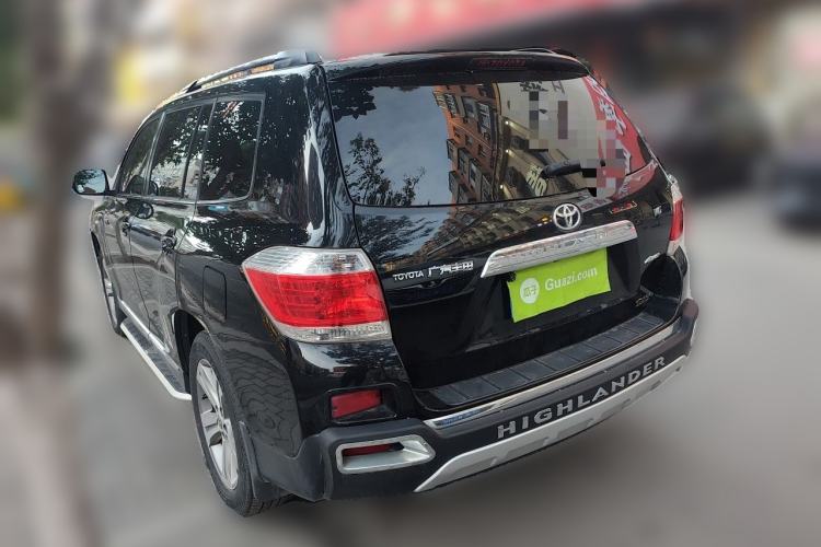 Used Toyota Highlander 2012 2.7L Two-Wheel Drive 7-Seater Luxury Edition Rear Left 45 Deg