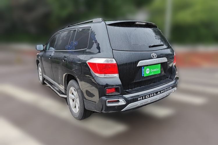 Used Toyota Highlander 2012 2.7L 2WD 5-Seater Elite Edition Rear Left 45 Deg