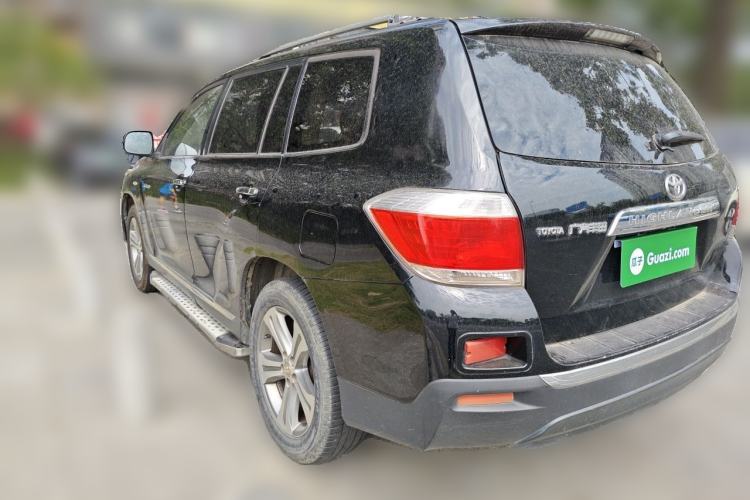 Used Toyota Highlander 2012 2.7L Two-Wheel Drive 7-Seater Luxury Edition Rear Left 45 Deg