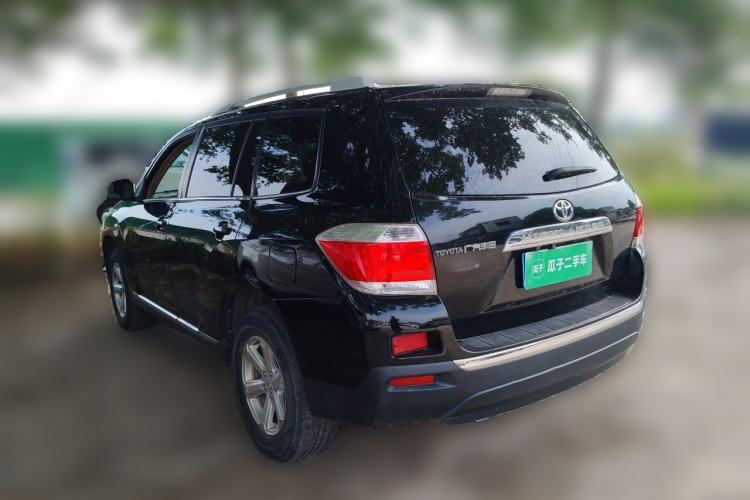 Used Toyota Highlander 2012 2.7L 2WD 5-Seater Elite Edition Rear Left 45 Deg