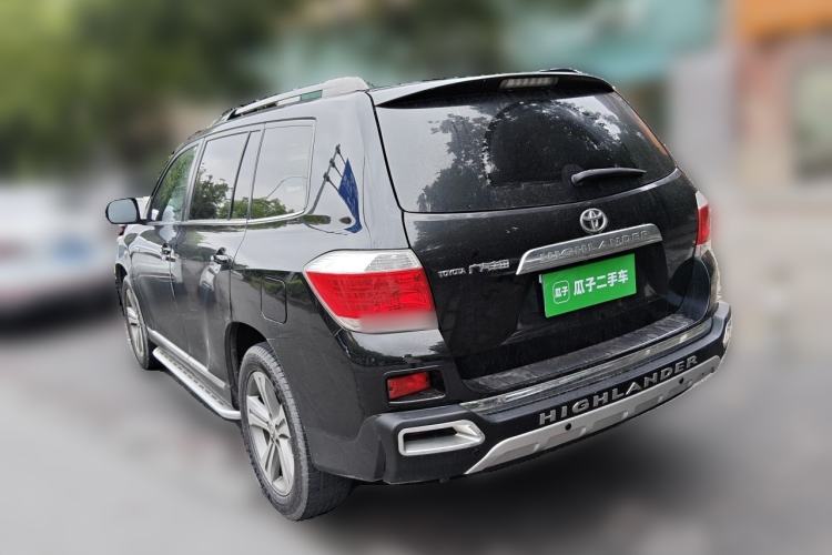 Used Toyota Highlander 2012 2.7L Two-Wheel Drive 7-Seater Luxury Edition Rear Left 45 Deg