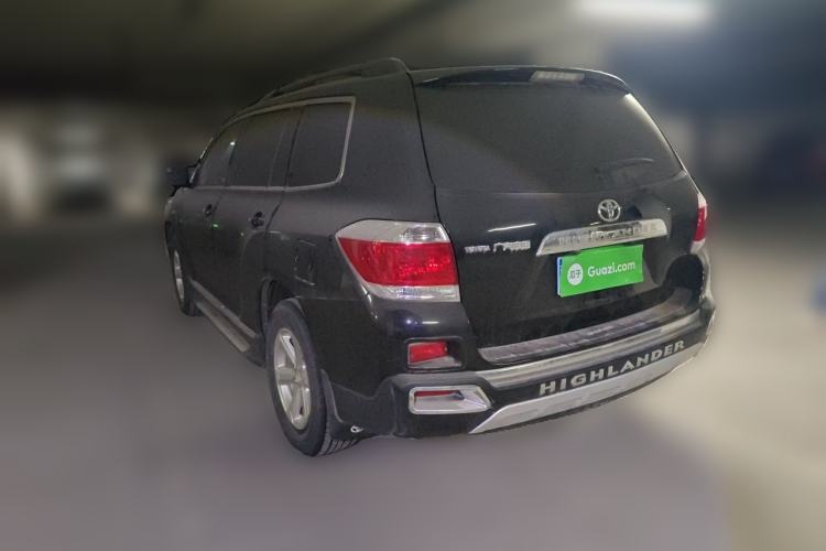 Used Toyota Highlander 2012 2.7L 2WD 5-Seater Elite Edition Rear Left 45 Deg
