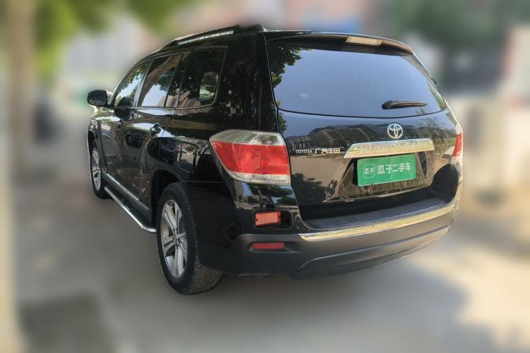 Used Toyota Highlander 2012 2.7L Two-Wheel Drive 7-Seater Luxury Navigation Edition Rear Left 45 Deg