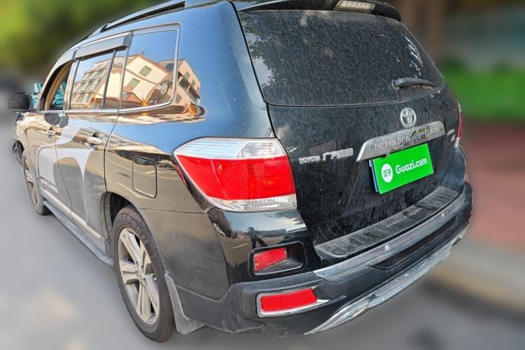 Used Toyota Highlander 2012 2.7L Two-Wheel Drive 7-Seater Luxury Edition Rear Left 45 Deg