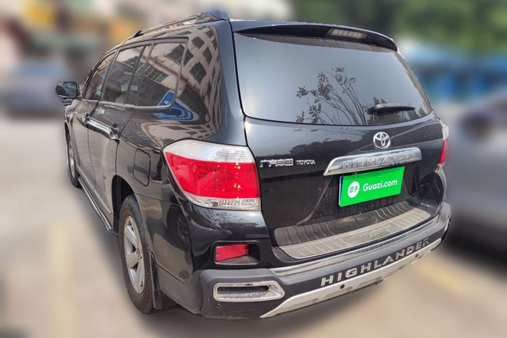 Used Toyota Highlander 2012 2.7L 2WD 5-Seater Elite Edition Rear Left 45 Deg