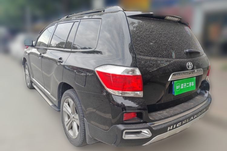 Used Toyota Highlander 2012 2.7L Two-Wheel Drive 7-Seater Luxury Edition Rear Left 45 Deg