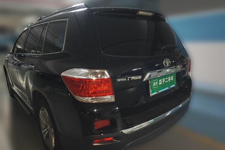 Used Toyota Highlander 2012 2.7L Two-Wheel Drive 5-Seater Sport Edition Rear Left 45 Deg