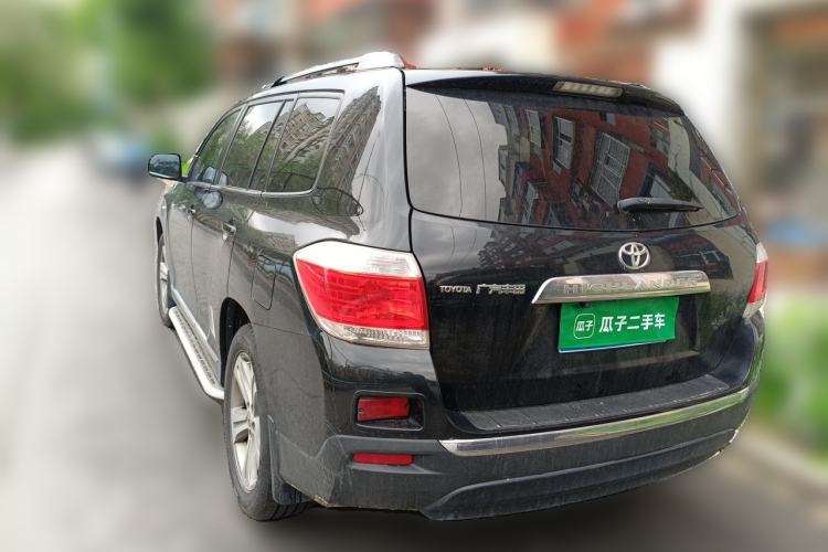 Used Toyota Highlander 2012 2.7L Two-Wheel Drive 7-Seater Luxury Edition Rear Left 45 Deg