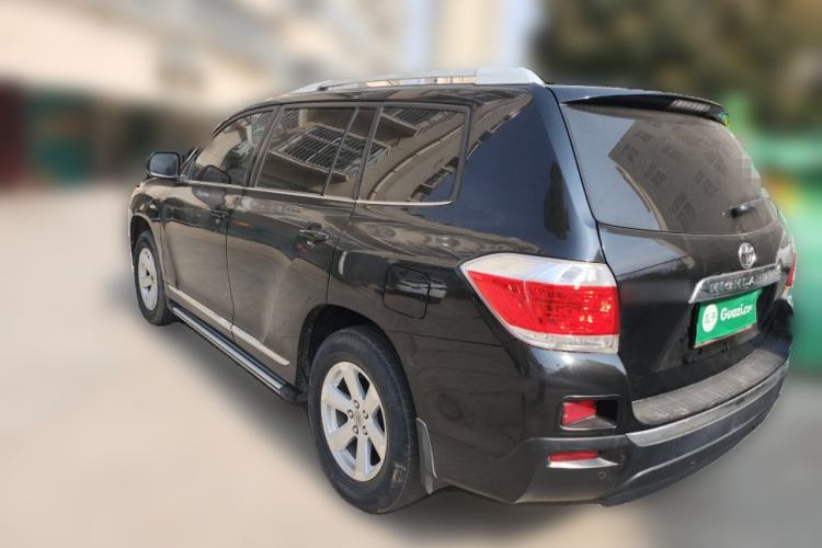 Used Toyota Highlander 2012 2.7L 2WD 5-Seater Elite Edition Rear Left 45 Deg