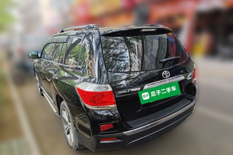 Used Toyota Highlander 2012 2.7L Two-Wheel Drive 7-Seater Luxury Edition Rear Left 45 Deg