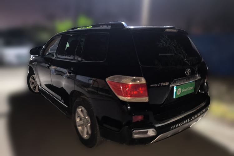 Used Toyota Highlander 2012 2.7L 2WD 5-Seater Elite Edition Rear Left 45 Deg