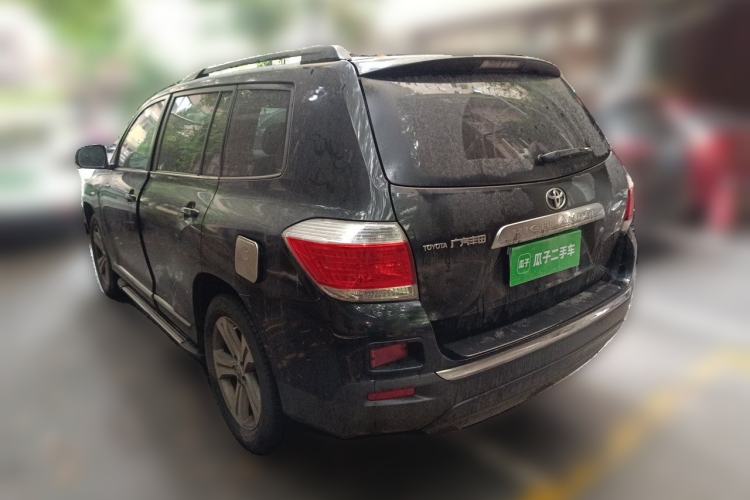 Used Toyota Highlander 2012 2.7L Two-Wheel Drive 7-Seater Luxury Edition Rear Left 45 Deg