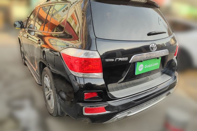 Used Toyota Highlander 2012 2.7L Two-Wheel Drive 7-Seater Luxury Edition Rear Left 45 Deg