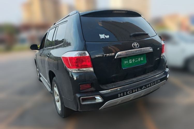 Used Toyota Highlander 2012 3.5L 4x4 7-Seater Elite Edition Rear Left 45 Deg