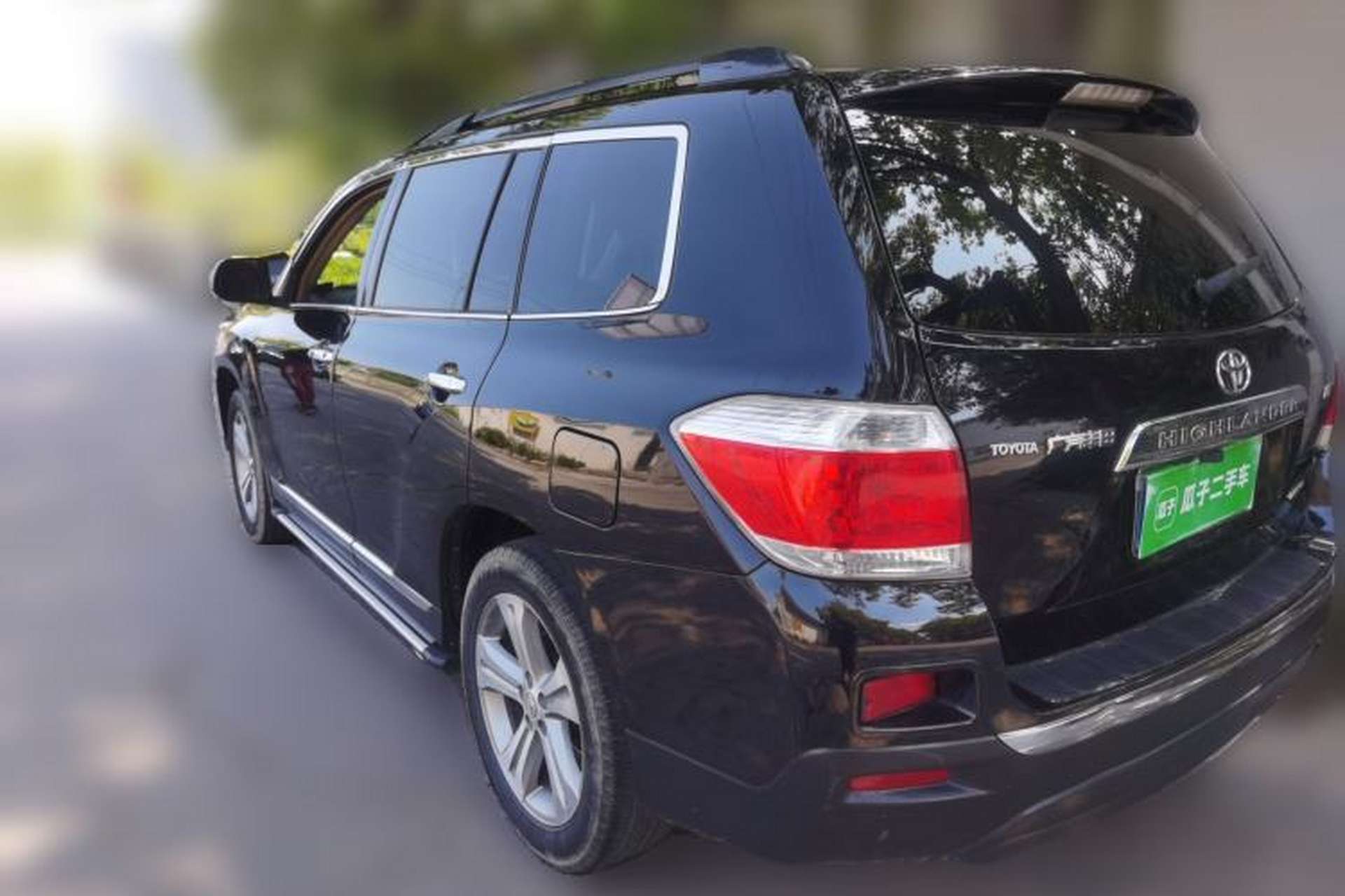 Used Toyota Highlander 2012 2.7L Two-Wheel Drive 7-Seater Elite Edition Rear Left 45 Deg