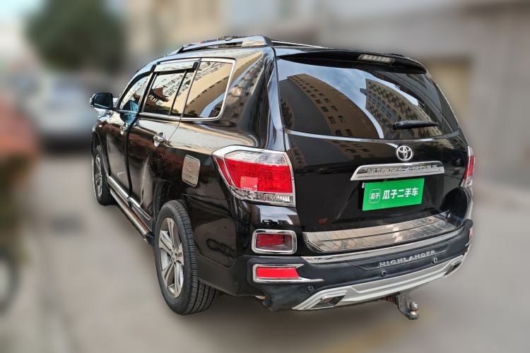 Used Toyota Highlander 2012 2.7L Two-Wheel Drive 7-Seater Luxury Edition Rear Left 45 Deg