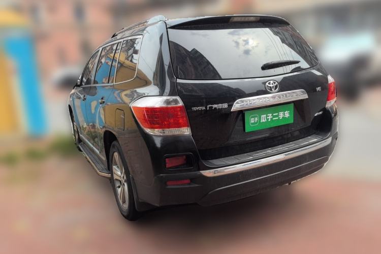 Used Toyota Highlander 2012 2.7L Two-Wheel Drive 7-Seater Luxury Navigation Edition Rear Left 45 Deg