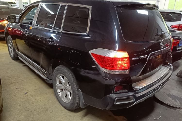 Used Toyota Highlander 2012 2.7L 2WD 5-Seater Elite Edition Rear Left 45 Deg