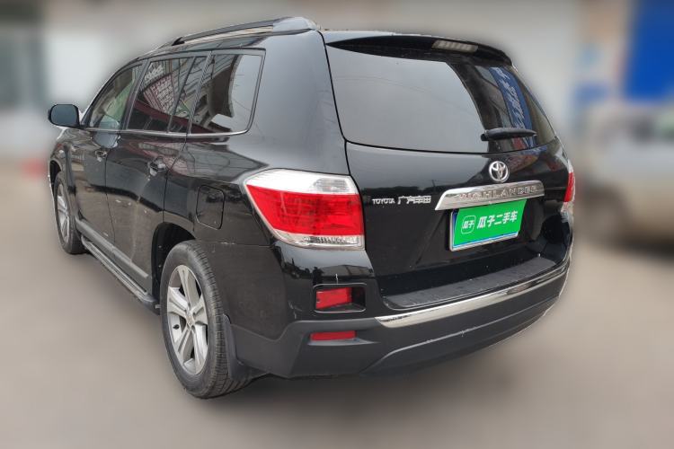 Used Toyota Highlander 2012 2.7L Two-Wheel Drive 7-Seater Luxury Edition Rear Left 45 Deg
