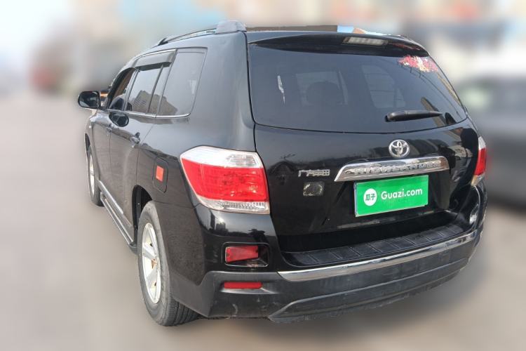 Used Toyota Highlander 2012 2.7L Two-Wheel Drive 7-Seater Elite Edition Rear Left 45 Deg