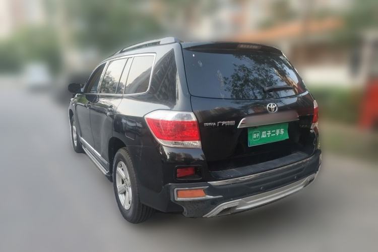 Used Toyota Highlander 2012 2.7L 2WD 5-Seater Elite Edition Rear Left 45 Deg