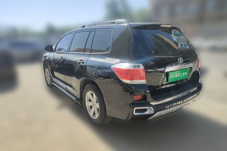 Used Toyota Highlander 2012 2.7L 2WD 5-Seater Elite Edition Rear Left 45 Deg