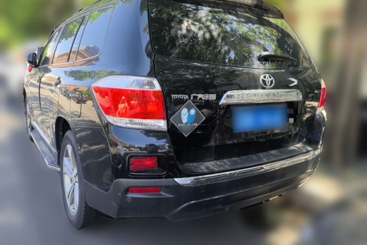 Used Toyota Highlander 2012 2.7L Two-Wheel Drive 7-Seater Luxury Edition Rear Left 45 Deg