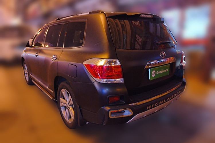 Used Toyota Highlander 2012 2.7L Two-Wheel Drive 7-Seater Luxury Edition Rear Left 45 Deg