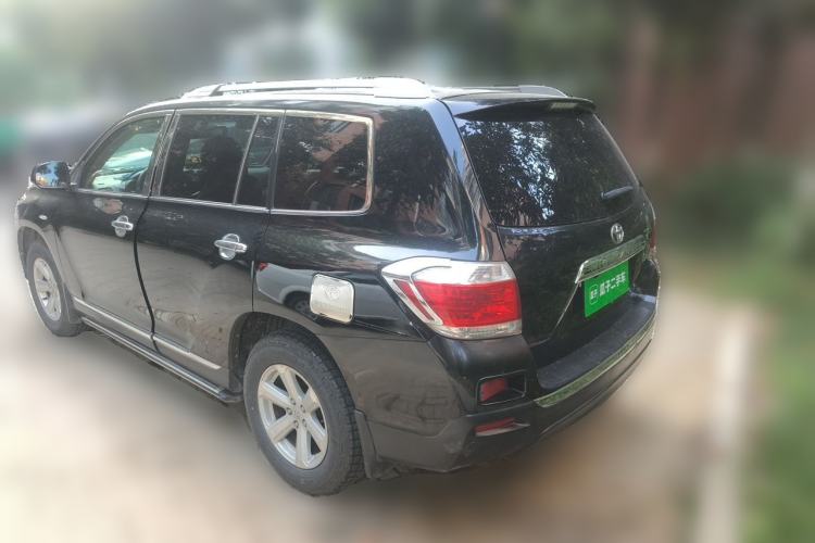 Used Toyota Highlander 2012 2.7L 2WD 5-Seater Elite Edition Rear Left 45 Deg