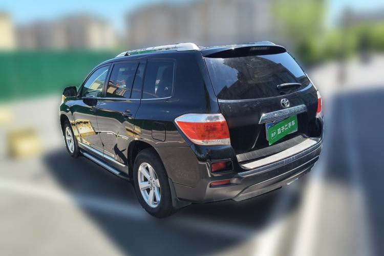Used Toyota Highlander 2012 2.7L 2WD 5-Seater Elite Edition Rear Left 45 Deg