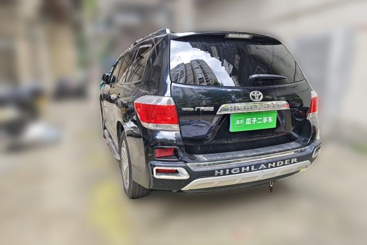 Used Toyota Highlander 2012 2.7L Two-Wheel Drive 7-Seater Luxury Navigation Edition Rear Left 45 Deg