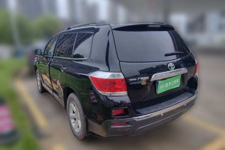 Used Toyota Highlander 2012 2.7L Two-Wheel Drive 7-Seater Elite Edition Rear Left 45 Deg