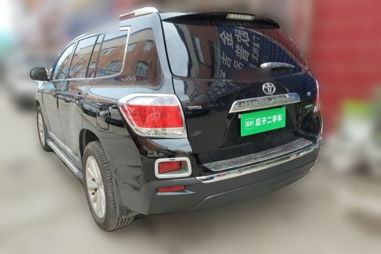 Used Toyota Highlander 2012 2.7L 2WD 5-Seater Elite Edition Rear Left 45 Deg