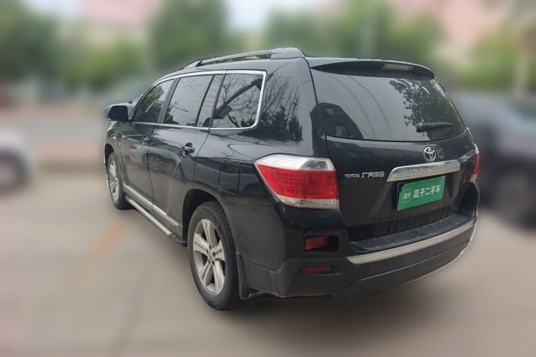 Used Toyota Highlander 2012 2.7L Two-Wheel Drive 7-Seater Luxury Edition Rear Left 45 Deg