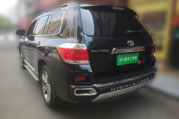 Used Toyota Highlander 2012 2.7L Two-Wheel Drive 5-Seater Sport Edition Rear Left 45 Deg