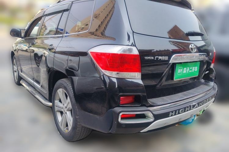 Used Toyota Highlander 2012 2.7L Two-Wheel Drive 7-Seater Luxury Navigation Edition Rear Left 45 Deg