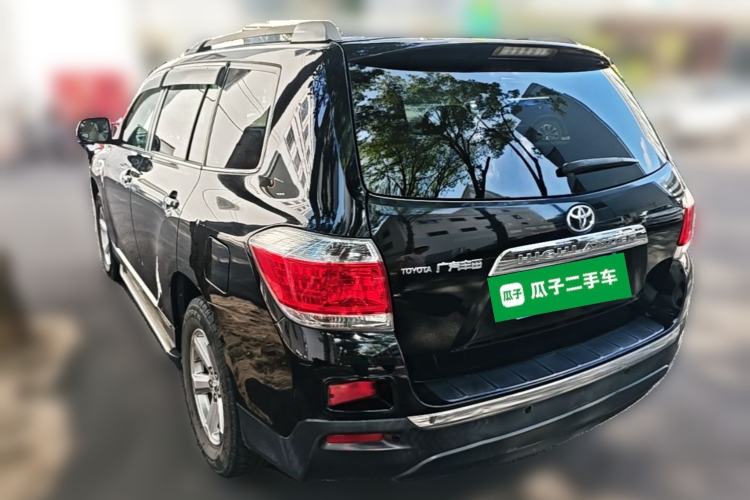 Used Toyota Highlander 2012 2.7L Two-Wheel Drive 7-Seater Elite Edition Rear Left 45 Deg