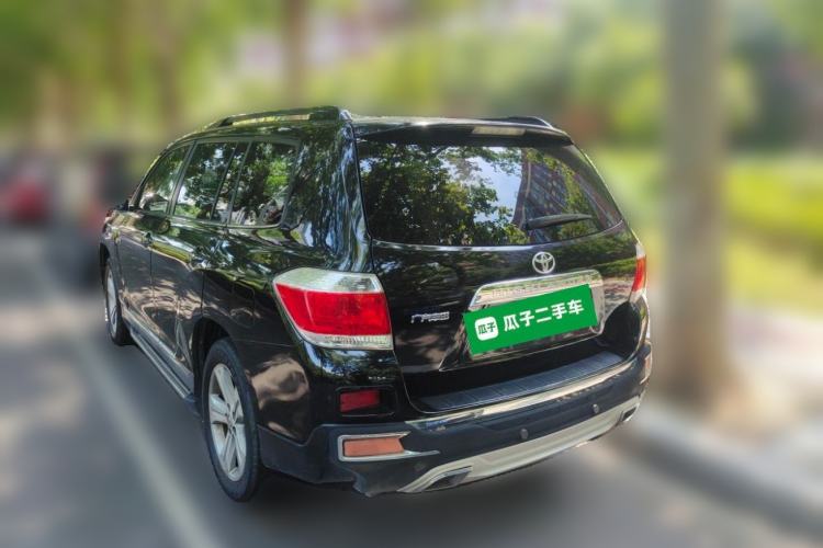Used Toyota Highlander 2012 2.7L Two-Wheel Drive 7-Seater Luxury Edition Rear Left 45 Deg