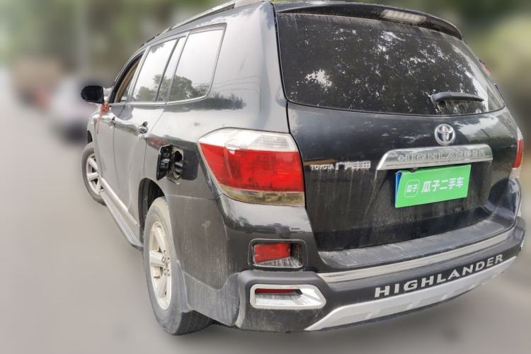Used Toyota Highlander 2012 2.7L Two-Wheel Drive 7-Seater Elite Edition Rear Left 45 Deg