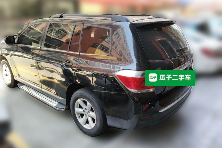 Used Toyota Highlander 2012 2.7L 2WD 5-Seater Elite Edition Rear Left 45 Deg