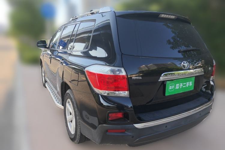 Used Toyota Highlander 2012 2.7L Two-Wheel Drive 7-Seater Elite Edition Rear Left 45 Deg
