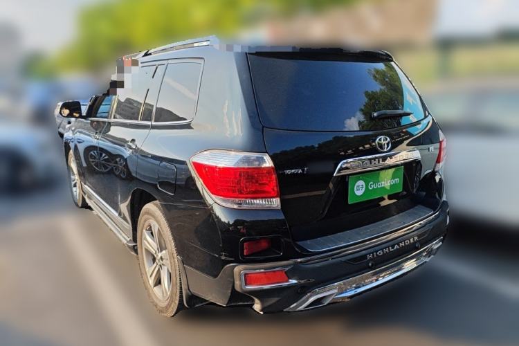 Used Toyota Highlander 2012 2.7L Two-Wheel Drive 7-Seater Luxury Navigation Edition Rear Left 45 Deg