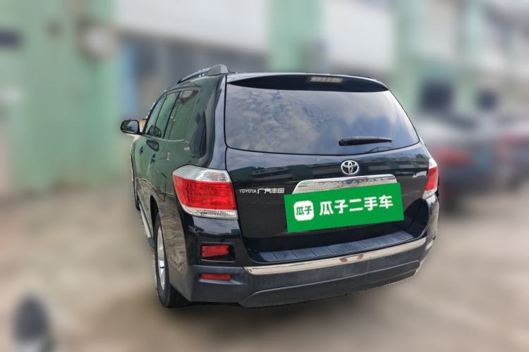 Used Toyota Highlander 2012 2.7L Two-Wheel Drive 7-Seater Elite Edition Rear Left 45 Deg