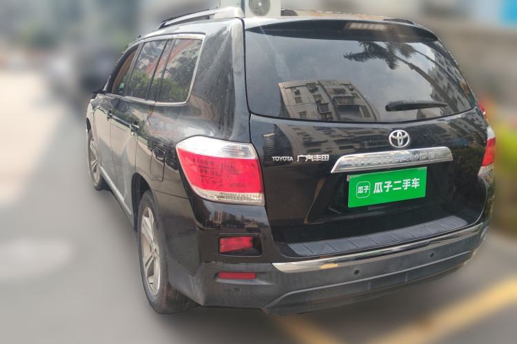 Used Toyota Highlander 2012 2.7L Two-Wheel Drive 7-Seater Luxury Edition Rear Left 45 Deg