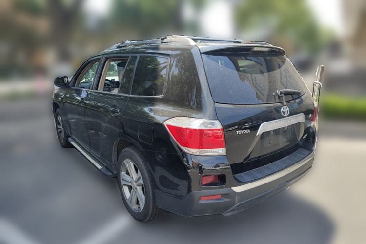 Used Toyota Highlander 2012 2.7L Two-Wheel Drive 7-Seater Luxury Edition Rear Left 45 Deg