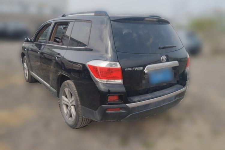 Used Toyota Highlander 2012 2.7L Two-Wheel Drive 7-Seater Luxury Edition Rear Left 45 Deg