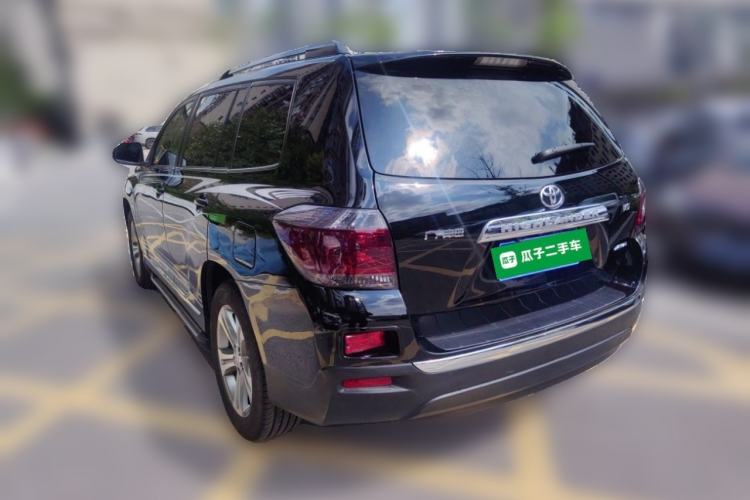 Used Toyota Highlander 2012 2.7L Two-Wheel Drive 7-Seater Luxury Edition Rear Left 45 Deg