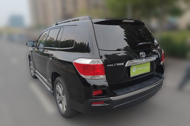 Used Toyota Highlander 2012 2.7L Two-Wheel Drive 7-Seater Luxury Edition Rear Left 45 Deg