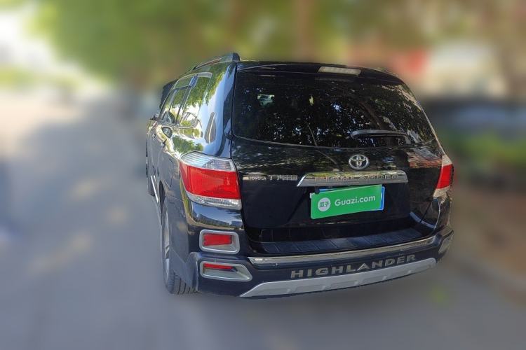 Used Toyota Highlander 2012 2.7L Two-Wheel Drive 7-Seater Luxury Edition Rear Left 45 Deg