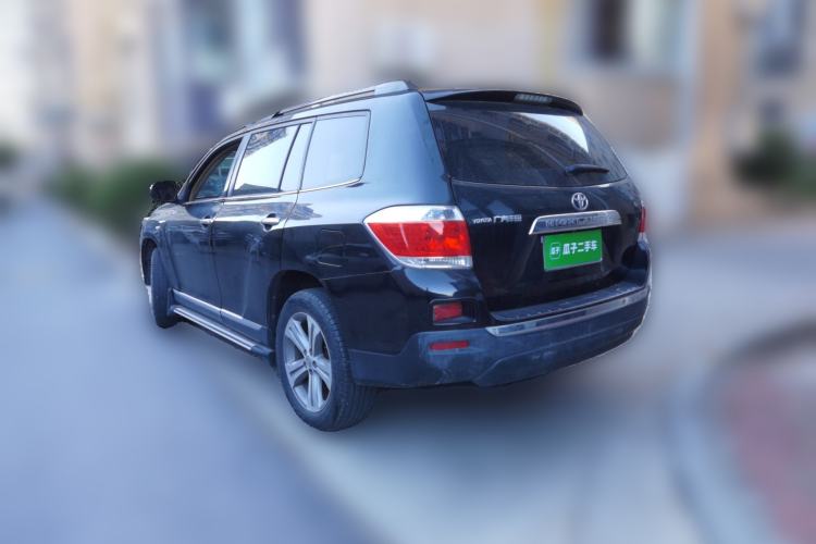 Used Toyota Highlander 2012 2.7L Two-Wheel Drive 7-Seater Luxury Edition Rear Left 45 Deg
